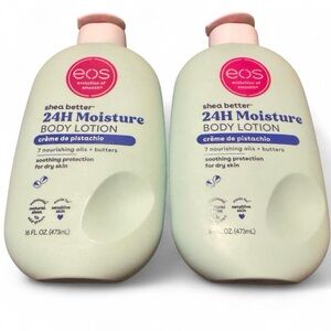 eos Shea Better 24H Moisture Body Lotion - Crème de Pistachio - 16 fl oz